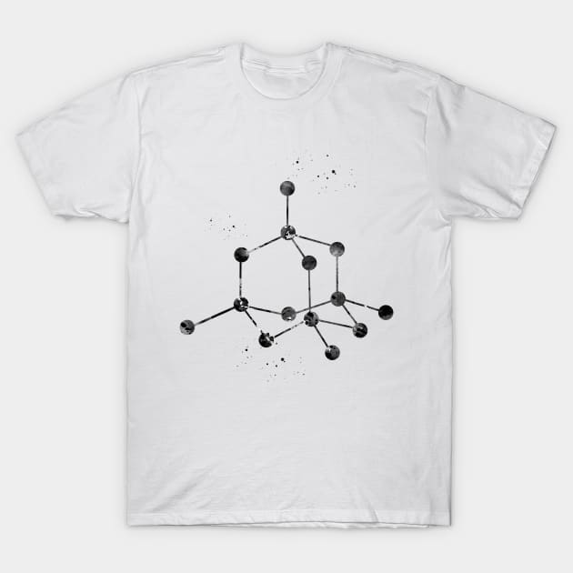 Diamond molecule T-Shirt by erzebeth